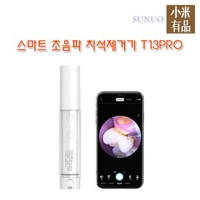 샤오미 유핀 SUNUO 스마트 초음파 치석제거기 T13PRO/스케일링기/가정용 전동 치아 셀프 스케일링 기계, T13PRO