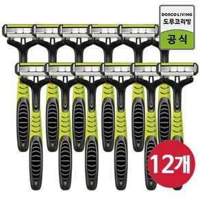 도루코 페이스4 플러스 휴대용면도기 6p x2 (12개), 1개, 12개