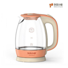 키친아트 라팔 데이지 유리 전기주전자 1.7L