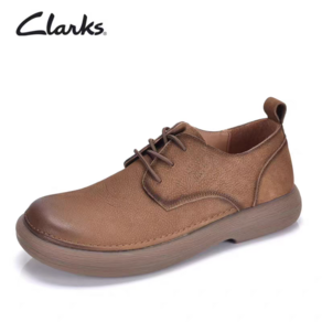 클락스 Clarks 뉴 헤어 스크럽 소가죽 통기 백합 편안한 스트랩 패션 캐주얼 슈즈 남성용