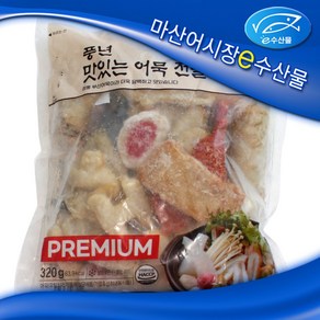 풍년 오뎅전골320g/토박이오뎅탕/모듬오뎅(소스포함)/모듬어묵/오뎅탕/어묵탕, 4개, 320g