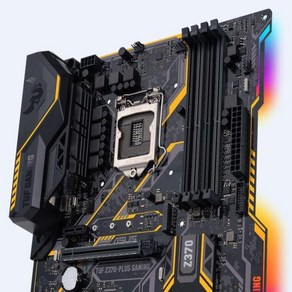 중고 ASUS TUF Z370-PLUS GAMING Z370 마더보드 소켓 LGA 1151 i7 i5 i3 DDR4 PCI-E 3.0 SATA3, 한개옵션1