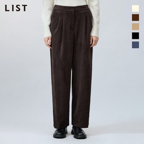 [리스트(LIST)] 코듀로이 와이드 팬츠_TWWSLO82100