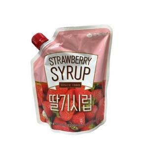 딸기시럽 대두식품 500g, 1개