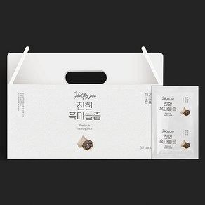 자연나라 국산 흑마늘즙 80ml x 30포, 30개