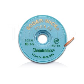 챔트로닉스 WICK 80-3-5 (폭1.9mm) 솔더위크/1.5M/납흡취선