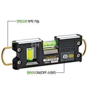 일본 에비스 EBISU LED수평 ED-16TBLM 자석 마그네틱라이트 야간 작업 배관 인테리어 어두운곳 틈새 파이프 라이트 형광, 1개