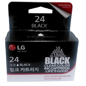 (LG전자)24 LG25 최신정품잉크 LIP2210 2230 2250 2270 2290, 2.LG25 정품잉크 컬러, 1개