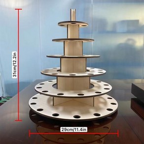 골프공 진열대 사인볼 기념품 케이스 선반 보관 원목 스탠드 수집 정리함 홀더 전시 인테리어 홀인원 거치대, A_6단 진열대 60캡슐, 1개