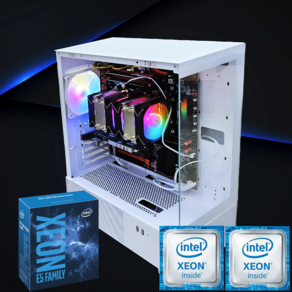 듀얼 프로세서 컴퓨터  서버 노드 연산 워크스테이션  Intel Xeon E5-2683 V4 2ea DDR4 256GB RAM 512GB M.2 SSD, No Sticks (메모리 스틱 없음), NVIDIA G210 중고