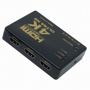 넥시 HDMI 선택기 4K, NX625 HDMI선택기 3포트, 1개