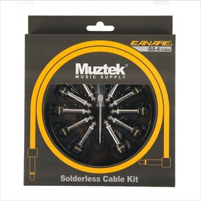 뮤즈텍 솔더리스 패치 케이블 키트 Soldeless Cable Kit, 1개