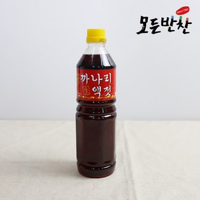 [모든반찬] 생백령도 까나리액젓(국내산) 1kg, 1개