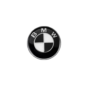 BMW 휠 배지 호환 자동차 핸들 엠블럼 스티커 G01 F10 F20 G30 F30 F31 E36 E39 E87 E60 E46 E91 X1 X3 X5 장식 45mm, 5) E  45MM, 1개