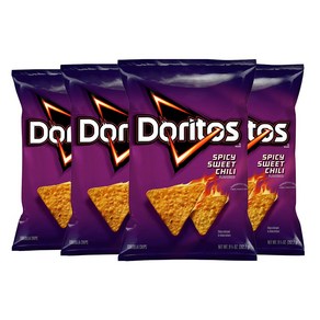 미국 도리토스 스파이시 스위트 칠리 칩 4개x262.2g Doritos Spicy Sweet Chili Chips 4EA