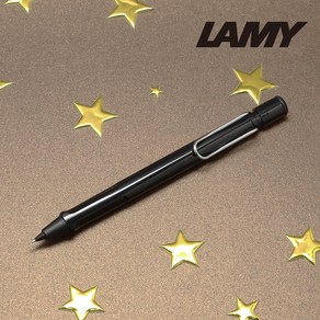[라미]LAMY 사파리 샤프(0.5mm)-샤이니블랙(119bk) / RAMY / 무료각인 / 공식수입처 제품 / 병행 아님, 각인 필요없음, 선물포장(쇼핑백)