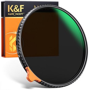 K&F CONCEPT NANO-X Variable ND2-ND400 가변필터 8K AGC Glass 52mm