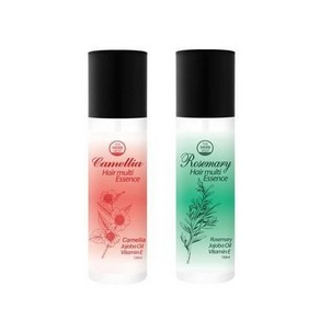 더허브샵 헤어 멀티 에센스 동백꽃 + 로즈마리 세트, 150ml × 동백꽃 1개 + 로즈마리, 1개