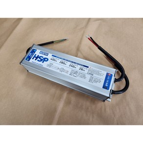 국산 방수 LED SMPS 컨버터 HSP 400S12W1S DC 25A 간판 조명 안정기 아파트 교회, 400W, 1개