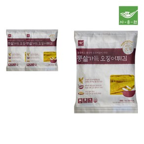 [자연맘스토리] 사옹원 통살 오징어튀김 1kg x 3개