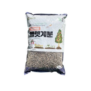 루아데코 펠렛 계분 발효 건계분 퇴비 거름, 5kg, 1개