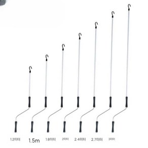 야외 어닝 캐노피 레버 회전 손잡이 핸들 개폐기, 1.2m, 1.2m