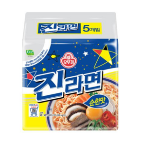 오뚜기 진라면 플러스 순한맛 멀티팩, 30개