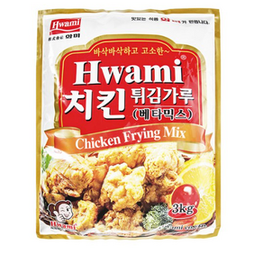 [화미] 치킨튀김가루 베타믹스, 3kg, 2개