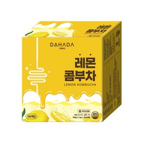 다하다 레몬콤부차, 1.5g, 100개입, 1개