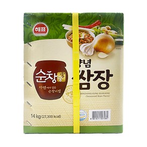 사조해표 순창궁 양념쌈장 14kg / 업소용 대용량, 1개