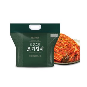 [피코크] 조선호텔 포기김치 4kg