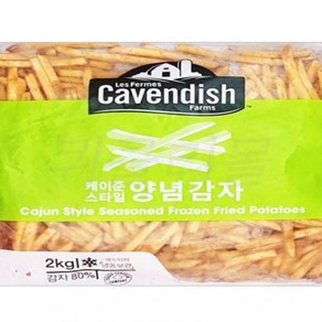 케이준막대감자 냉동 2kg, 1개