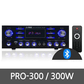 J-PRO PRO-300 300W 블루투스 매장용 카페 업소 앰프