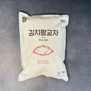 엄지 김치왕교자만두 1050g 매콤한 간식 술안주, 1.05kg, 1개