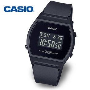 [케이스증정] CASIO 카시오 LW-204-1B 여성 전자 우레탄 손목시계