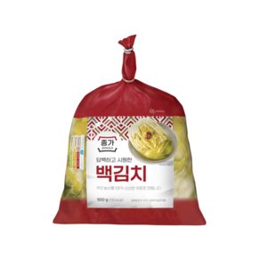 종가 담백하거 시원한 백김치 900g, 1개