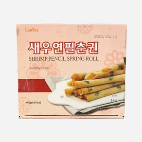 냉동 새우 연필춘권, 5개, 400g