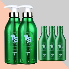 TS 골드플러스 샴푸 500ml 2개+100ml 3개/기능성샴푸 여행용, 1개