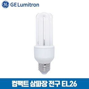 GE라이팅 삼파장 컴팩트 EL 전구 9W 12W 15W 20W 25W 30W E26램프