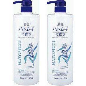 하또무기 율무 스킨 화장수 1000ml 2개 세트, 1L