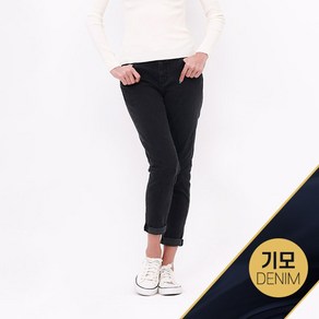 잠뱅이 여성 베이직 바이오스톤 그레이 히트온 발열 기모 AK4DBF73-BK