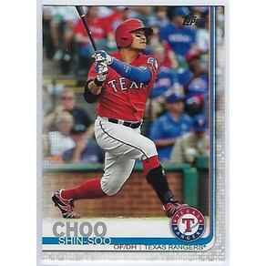 추신수 2019 TOPPS Series 1 야구카드 MLB카드 텍사스 레인저스 Texas Rangers