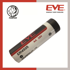 3.6V AA 리튬배터리 EVE ER14505 ER14500 LS14500, 1개, 1개입