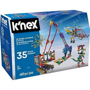 K'NEX – 35 모델 조립 세트 - 480 피스 만 7세 이상 건설 교육 장난감(아마존 독점)