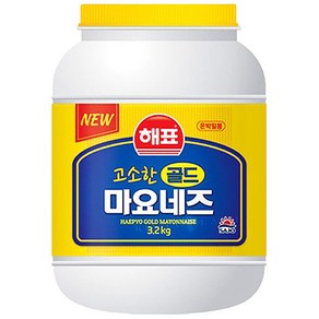 사조해표 마요네즈3.2kg 통 X 4개 (1박스) 해표골드마요네즈, 3.2kg