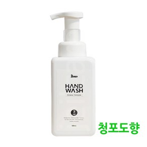 제타 항균 핸드워시 청포도향 500ml 포밍 손세정제, 1개