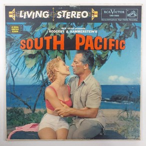 남태평양 영화음악/ SOUTH PACIFIC OST/ 자켓A/ 음반 좋음 EX+/ LP 초음파세척 1958 USA