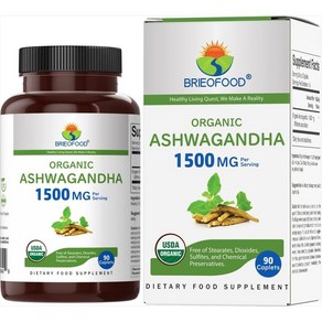 아쉬와간다 추출물 1500mg 고함량 90캡슐 45일분 미국산 Ashwagandha, 아쉬와간다 1500mg 45인분 90캡슐, 1개, 90정