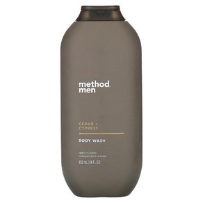 Method 맨 보디 워시 시다 및 사이프러스 18 fl oz 532 ml), 1개, 532ml