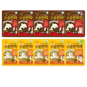 아이배냇 유아용 베베 소스 순한짜장+순한카레, 50g, 10개